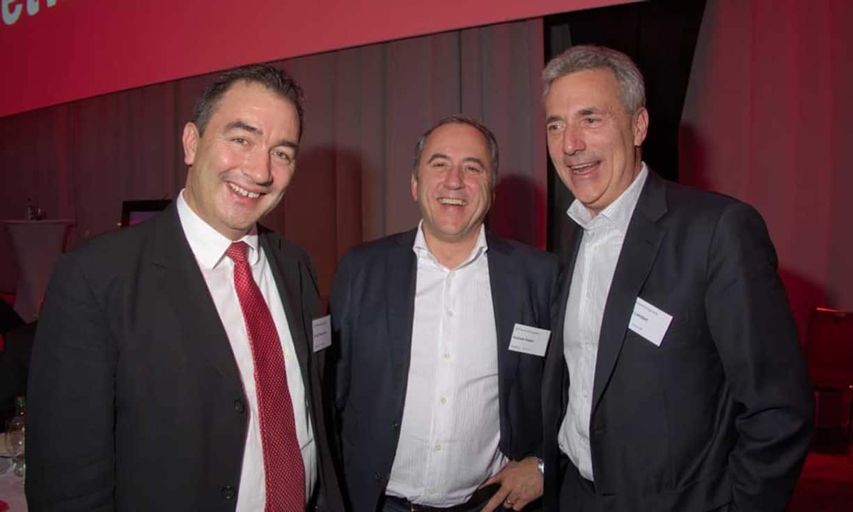 Daniel Heinzmann, Leiter IT-Strategie, Zürcher Kantonalbank;
Andreas Kaelin, Geschäftsführer, ICTswitzerland;
Charly Landert, Unternehmer