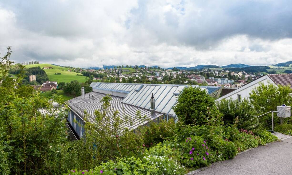 Das exklusive Wohndesign findet man nirgendswo anders. Die Liegenschaft ist ein Unikat.