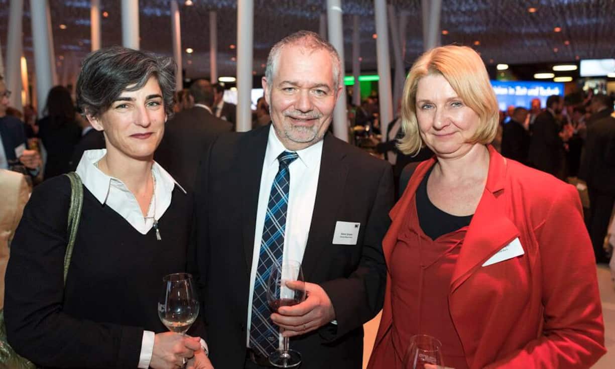 Nicola von Greyerz, Universität Bern; Daniel Schafer, Energie Wasser Bern; Dorotea Bergler, Universität Bern