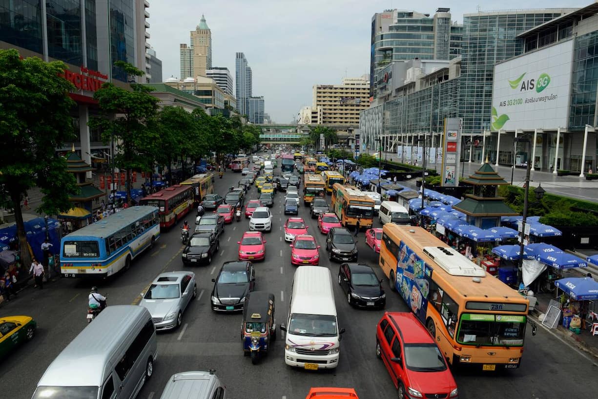 Verkehr in Bangkok