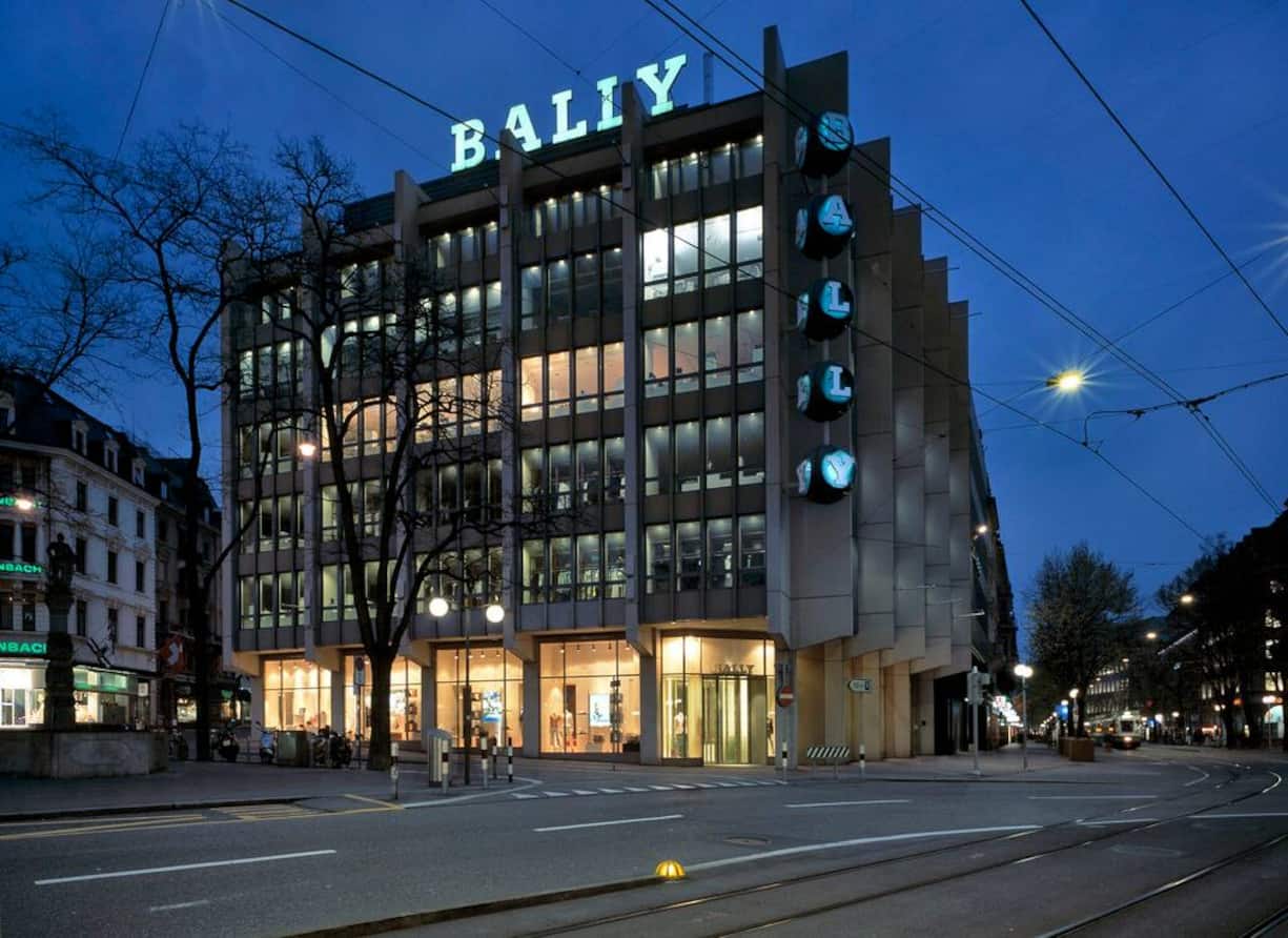 Ehemaliger Bally-Sitz an der Bahnhofstrasse