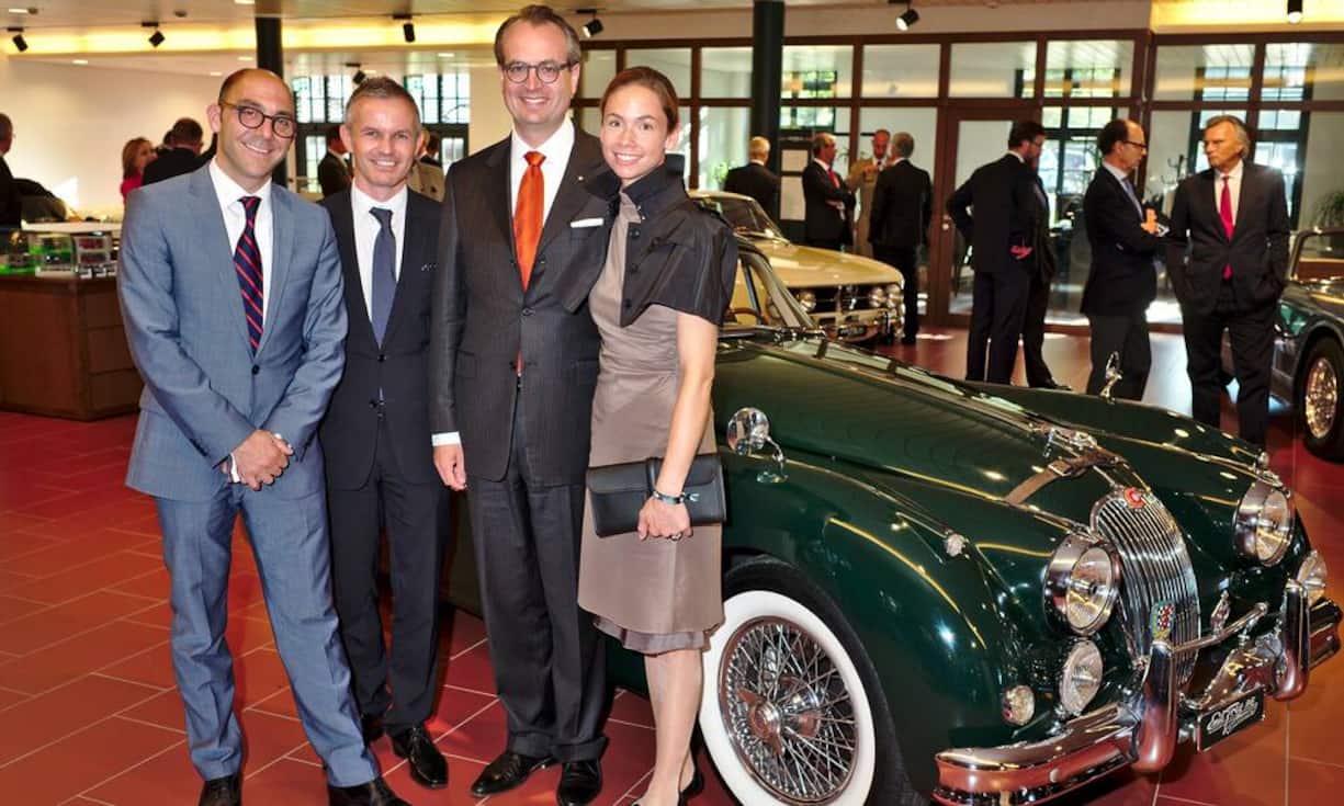 Philipp Rhomber, CEO, Toyota Schweiz AG;
Christian Starchl, managing director, Solo Due, Steyr;
Kai Huttrop-Hage, Geschäftsführer, Hofgut Albführen GmbH;
Janine Huttrop-Hage