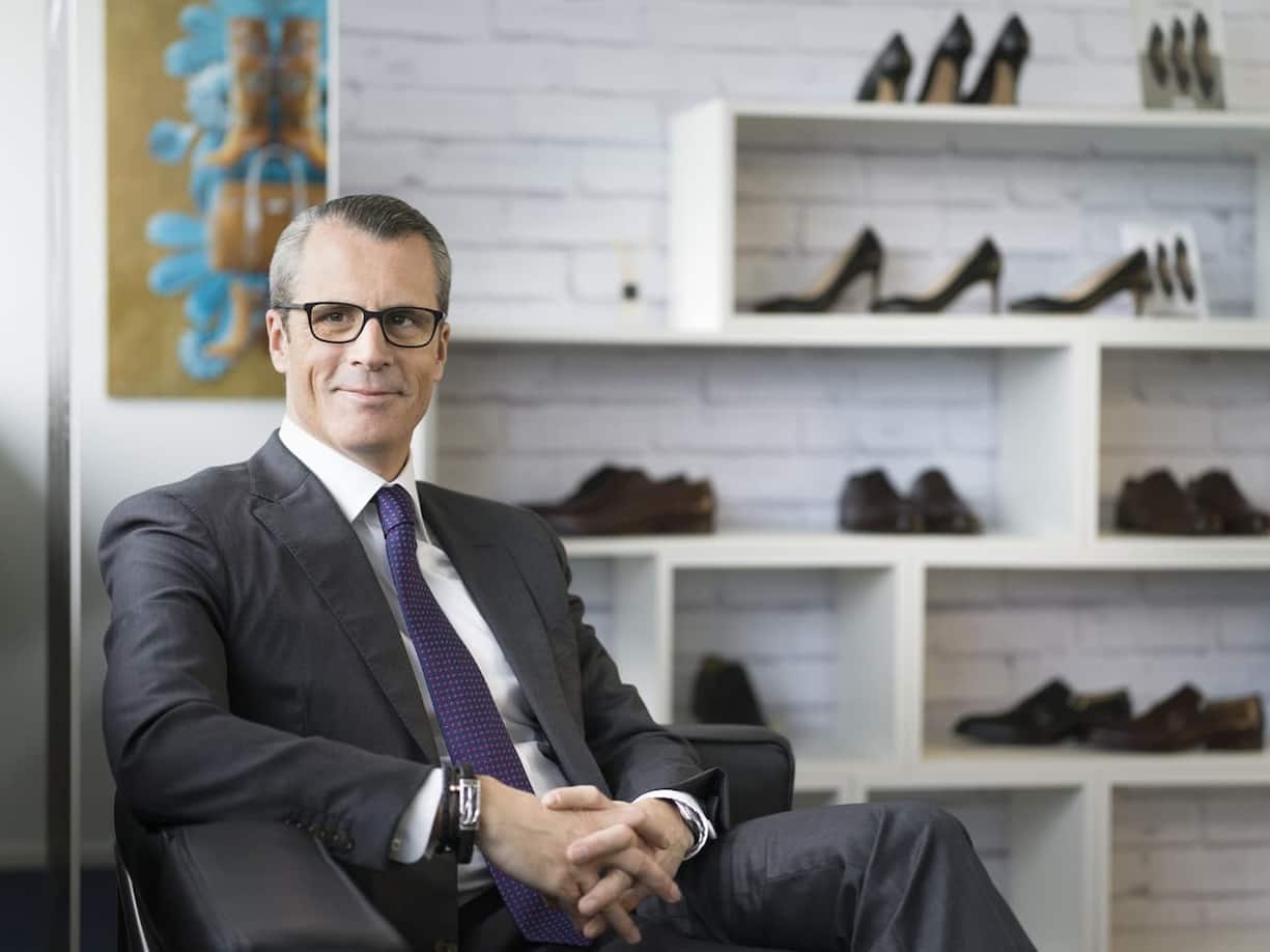 Philippe Gaydoul, entrepreneur and CEO of the Gaydoul Group, portrayed at the company headquarters of Navyboot, a company owned by the Gaydoul Group, in Zurich, Switzerland, on February 9, 2018. (KEYSTONE/Gaetan Bally)Philippe Gaydoul, Unternehmer und CEO der Gaydoul Group, portraitiert am 9. Februar 2018 in Zuerich am Firmensitz der Navyboot, einem Unternehmen der Gaydoul Group. (KEYSTONE/Gaetan Bally)