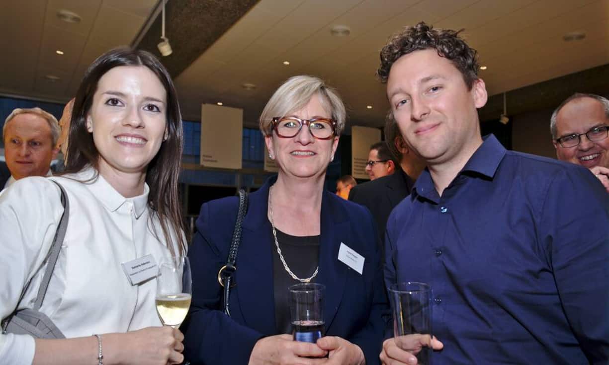 Samanta Alderisio, Notenstein La Roche Privatbank AG;
Ingrid Ziegler, Annex Werbe AG;
Philipp Riklin, Riklin AG