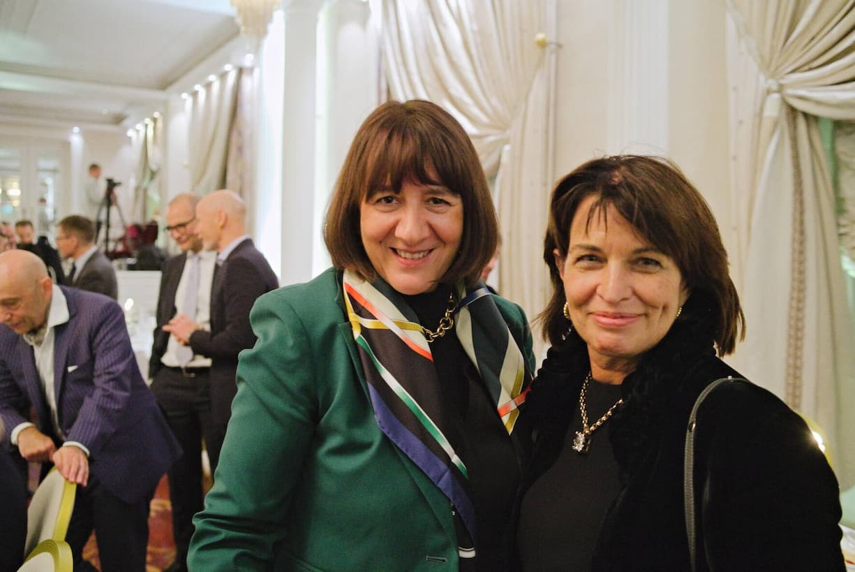 Jasmin Staiblin; Doris Leuthard.