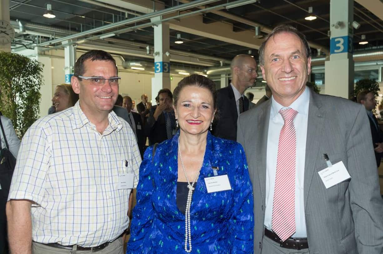 Beat Gasser, Erdölvereinigung; Gabriela Winkler, Winkler Kommunikation; Martin Graf, Regierungsrat Kanton Zürich