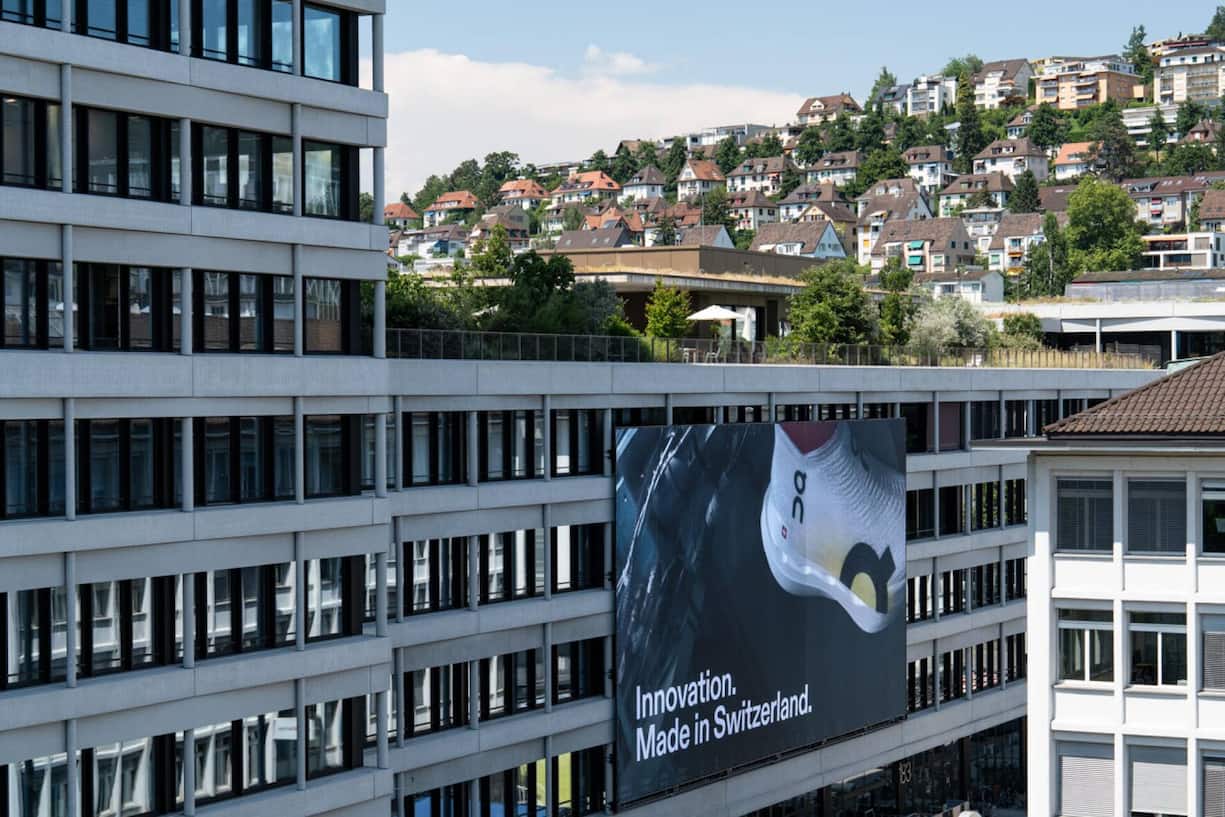 Der Hauptsitz von On in Zürich.