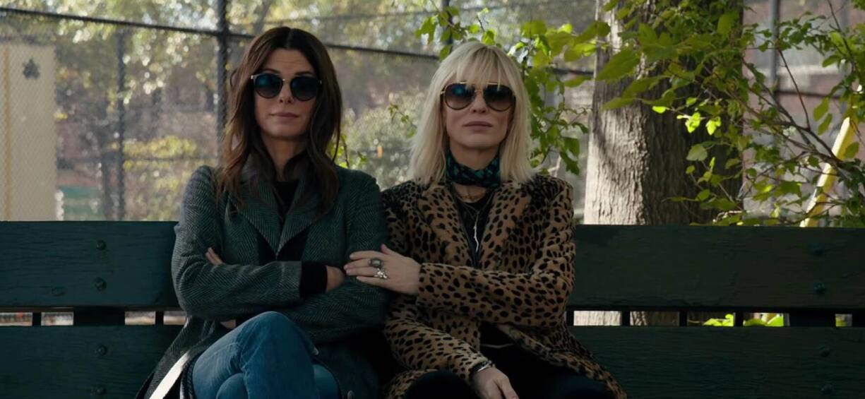 20-12-2017"Oceans's 8" film trailer Pictured: Sandra Bullock  Cate BlanchettPLANET PHOTOSwww.planetphotos.co.ukinfo@planetphotos.co.uk+44 (0)20 8883 1438
