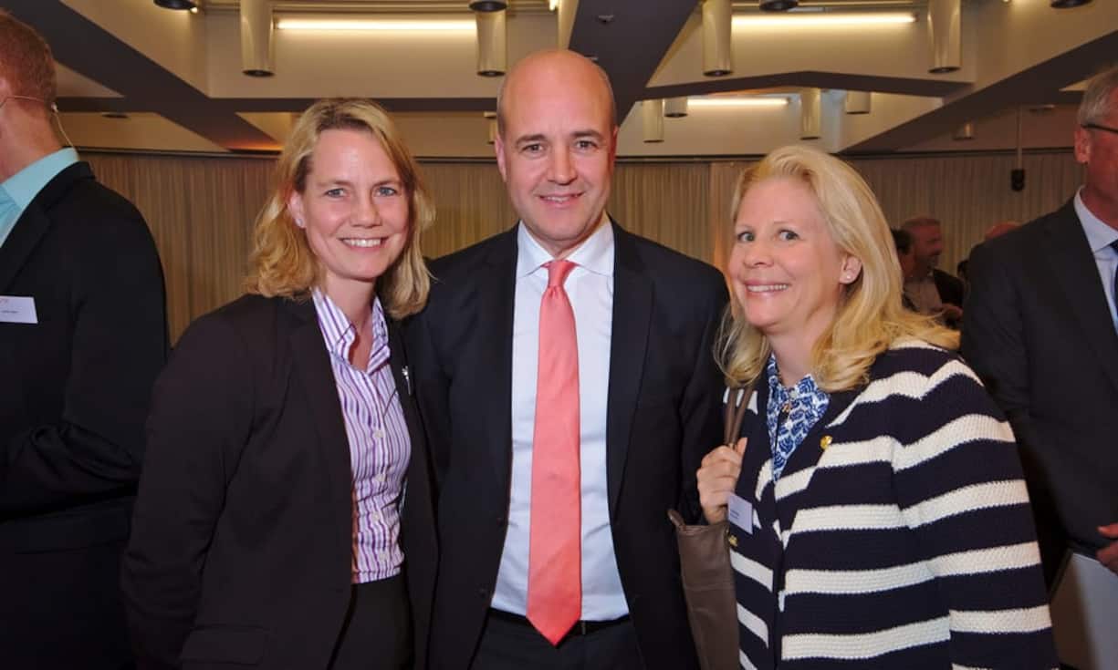 Eva Fiorenzoni, Managing Director, Swedish Chamber of Commerce;
Fredrik Reinfeldt, ehemaliger Schwedischer Ministerpräsident;
Annika Pfister, Paros Capital AG