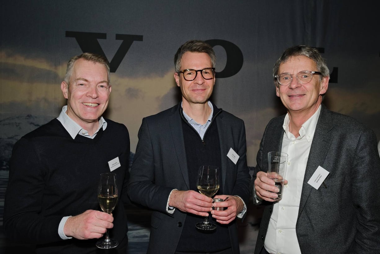 Christian Haltiner, Dassault Systèmes Switzerland; Oliver Egger, Schweizerische Post; Urban Schnell, Helbling.