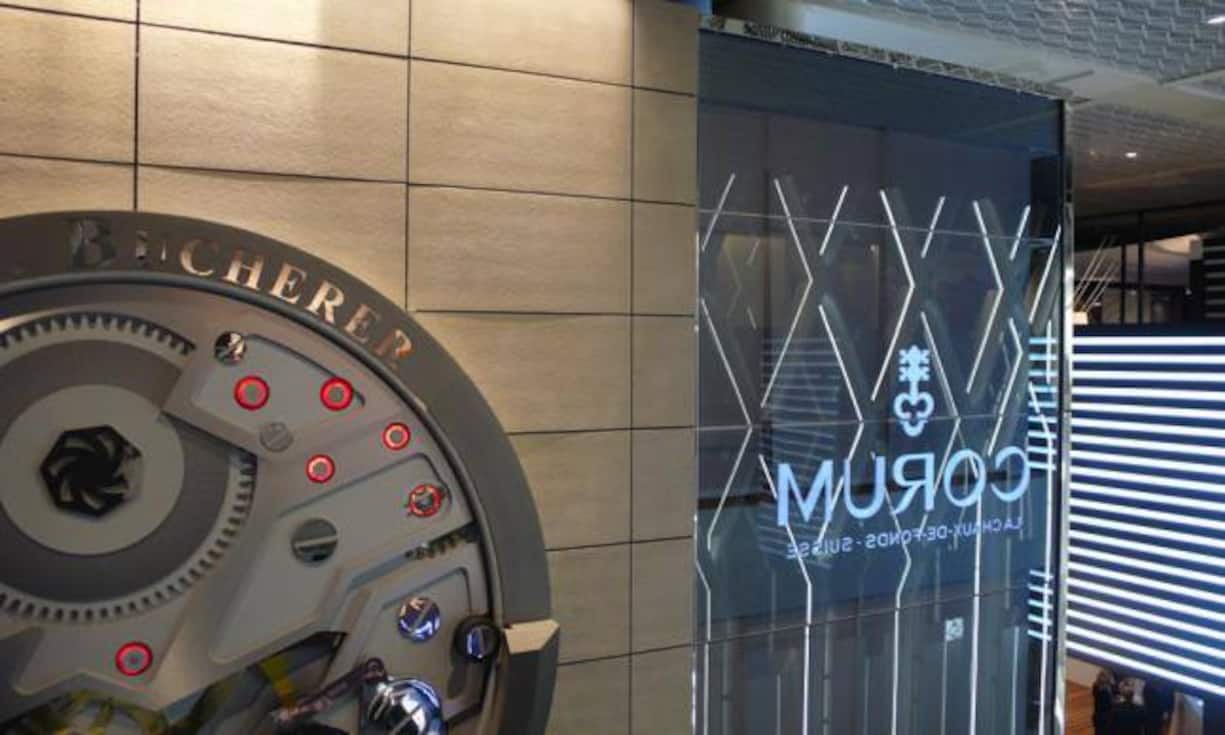 Bucherer und andere Stars in Halle 1.