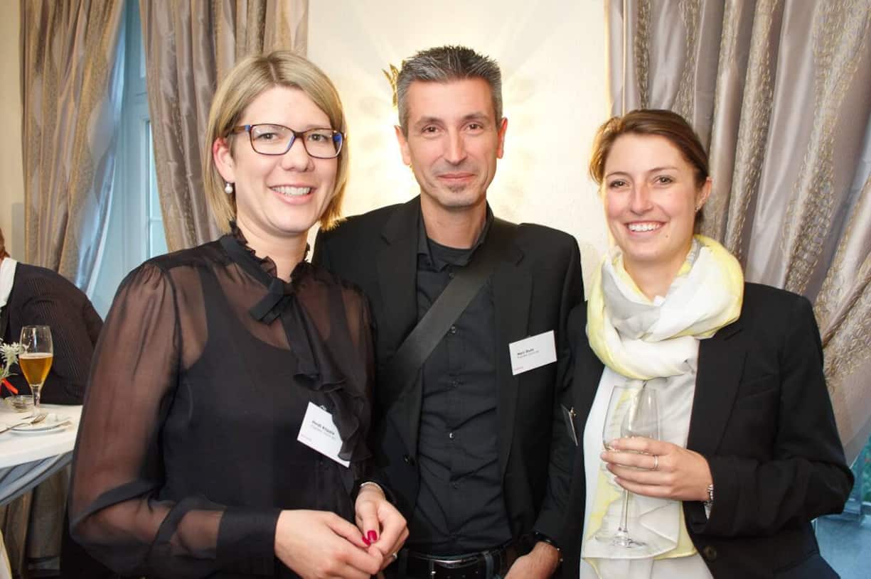 Heidi Köpple, Flughafen Zürich AG; Marc Stutz, Flughafen Zürich AG; Jeanette Miller, Flughafen Zürich AG