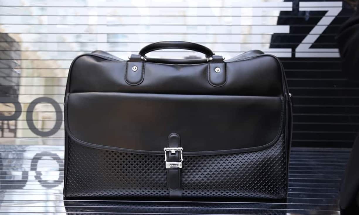 ...oder Reisetaschen. (Bild: Reisetasche von Montblanc)