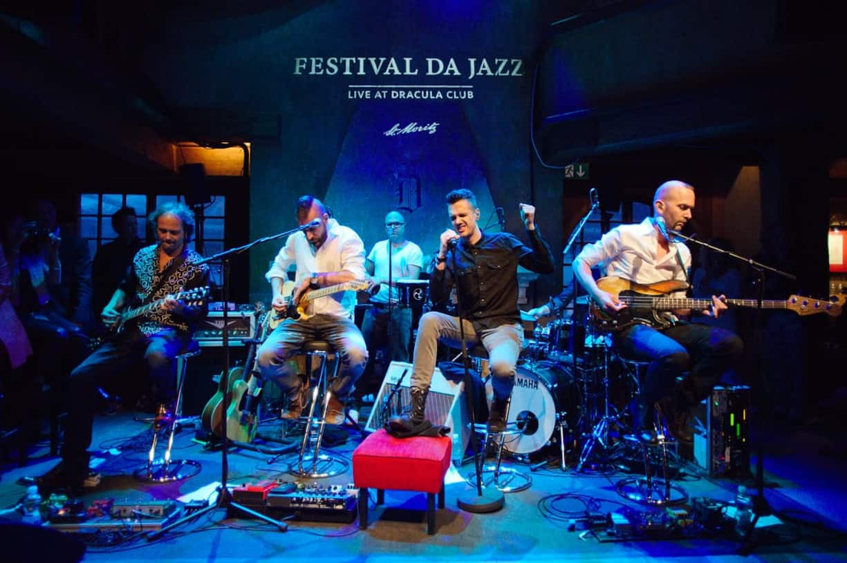 Seven lieferte mit seiner Band das Eröffnungskonzert des Festival da Jazz St. Moritz 2014.