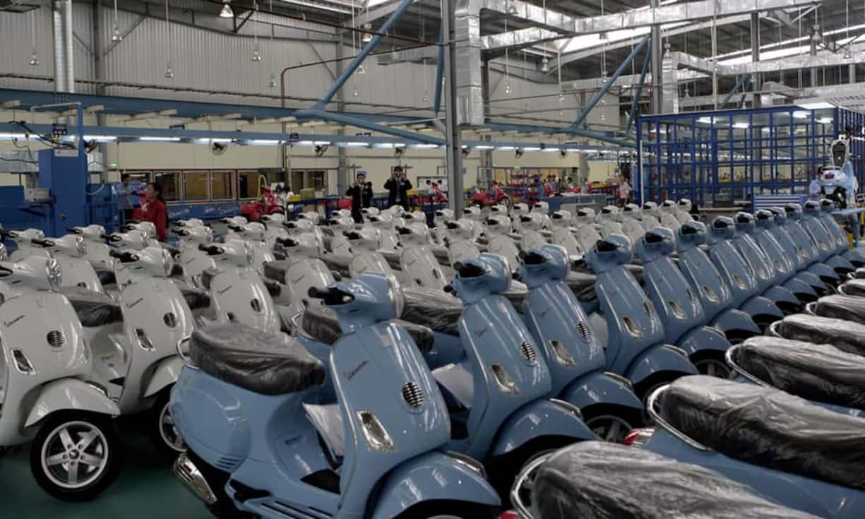 Nach einer kleinen Flaute konnte Piaggio die Produktionszahl in seinen Werken Pontedera, Vietnam (Bild) und Indien von 2005 bis 2015 auf 170'000 Stück verdreifachen.