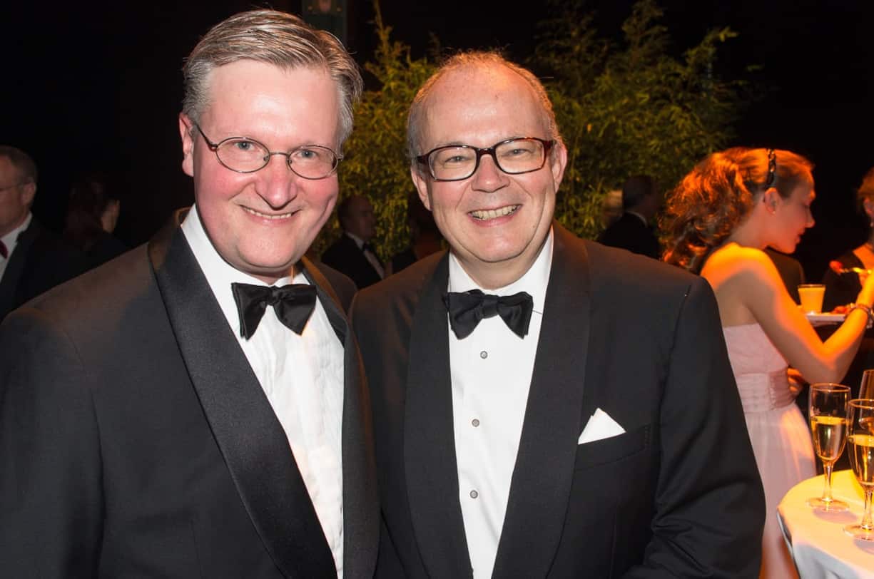 Die Gastgeber: Bruno Chiomento, EY, Heinrich Christen, EY