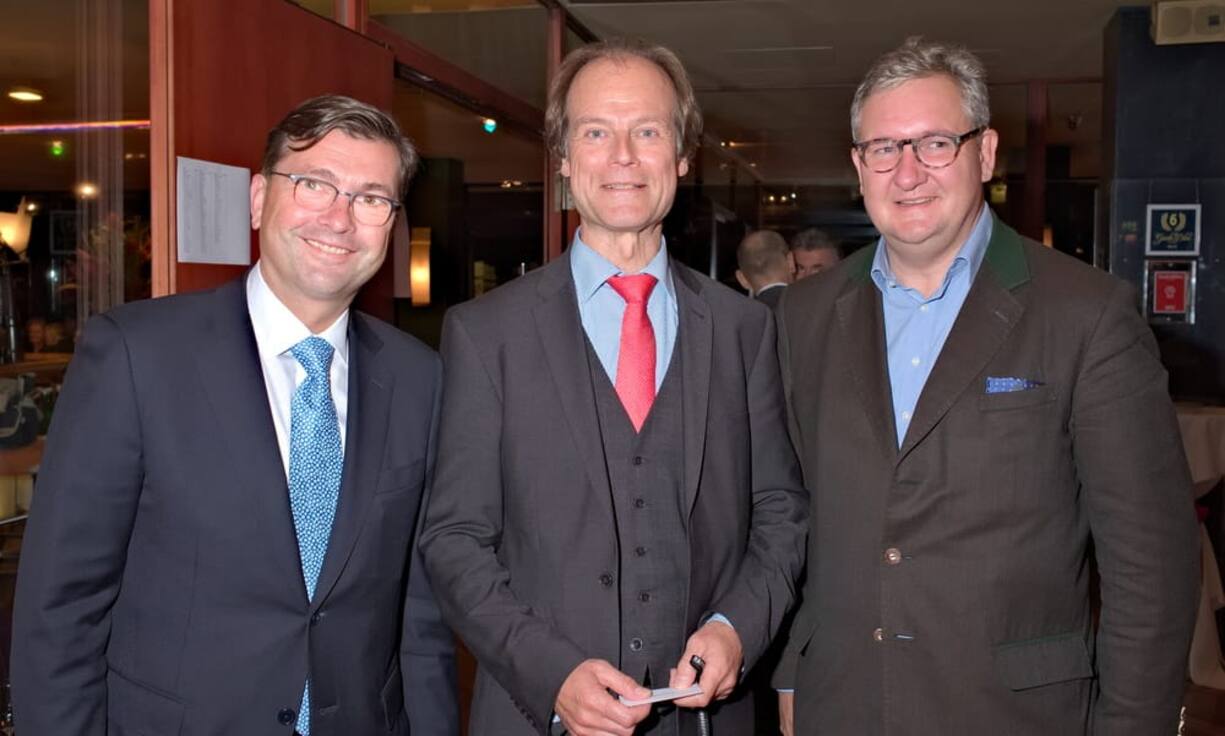 Joachim Masur, CEO Zurich Schweiz;
Hans Günther Mattern, Gesandter, Botschaft der Bundesrepublik Deutschland;
Richard Hauser, Stanglwirt, Kitzbühel