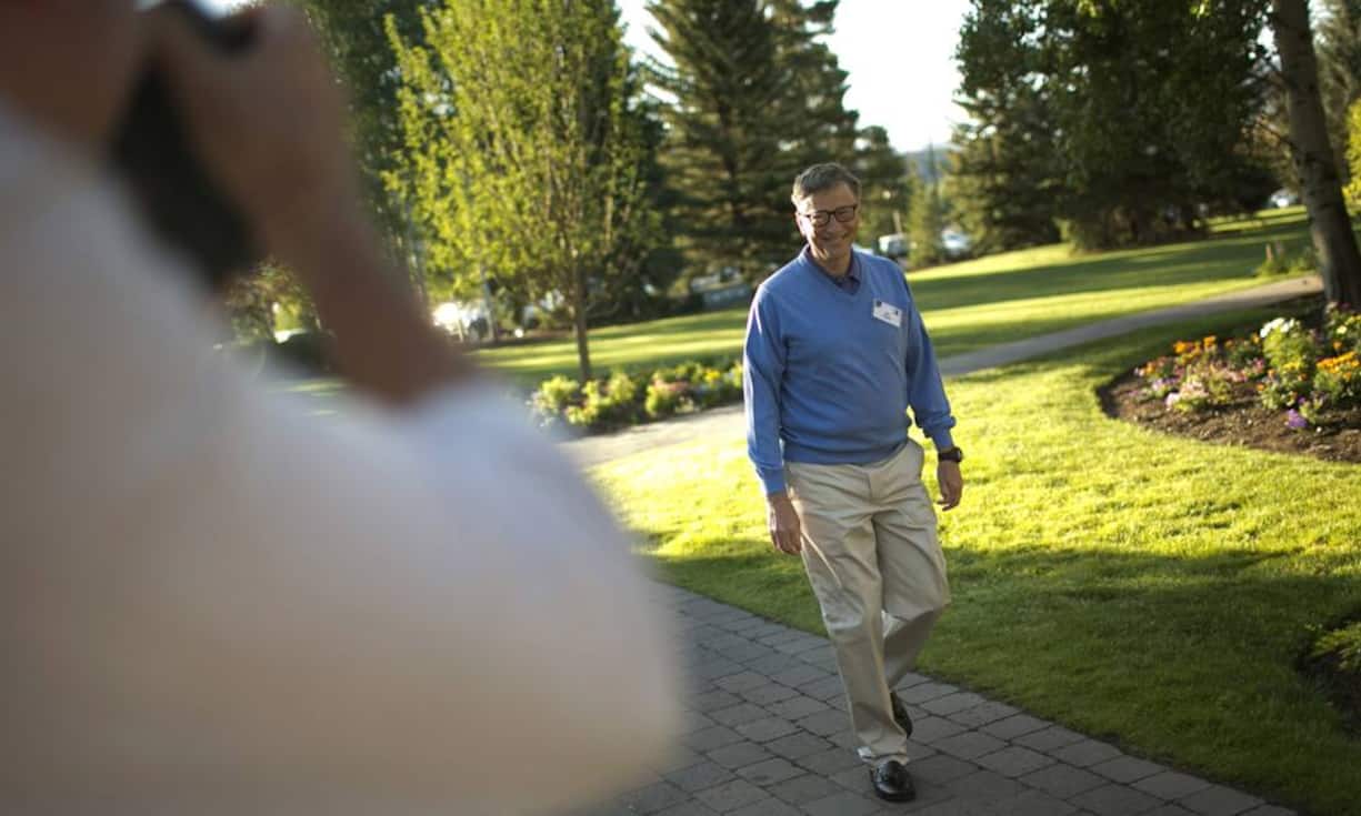 Microsoft-Gründer Bill Gates führt das 21. Jahr in Folge die Liste der 400 wohlhabendsten US-Bürger an. Sein Vermögen wuchs um neun Milliarden Dollar auf 81 Milliarden Dollar. Bilder: Bloomberg