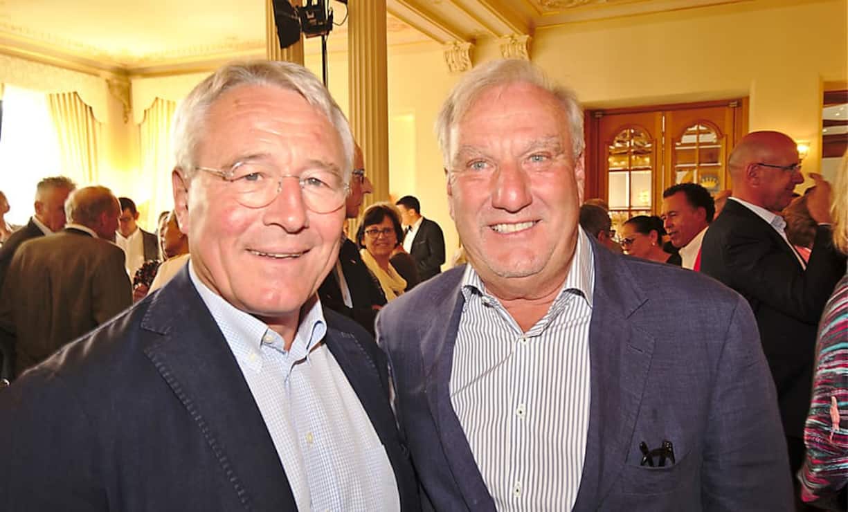 Vic Jacob, Verwaltungsrat, Suvretta House;
Hans-Peter Müller, Engadiner Architekt