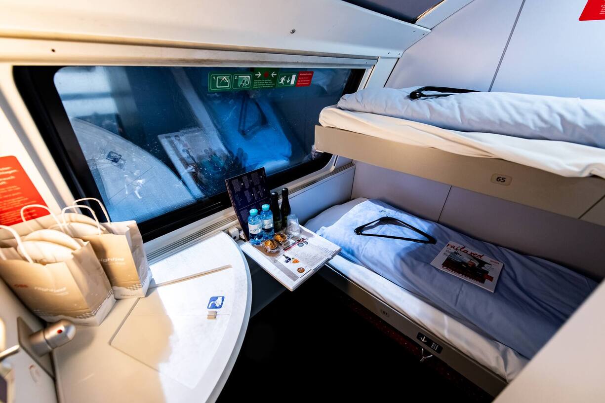 Der Nightjet der OeBB steht zur Abfahrt nach Wien im Hauptbahnhof ZÃ¼rich bereit.29.11.2019Foto: Thomas LÃ¼thi