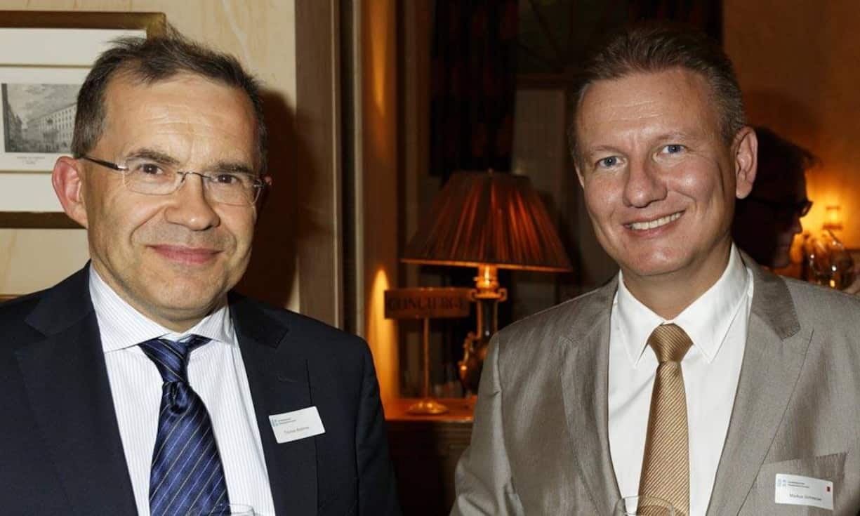 v.l.n.r. Thomas Brantner; KPMG AG Freiburg, Markus Schweizer; Ernst & Young Ltd.