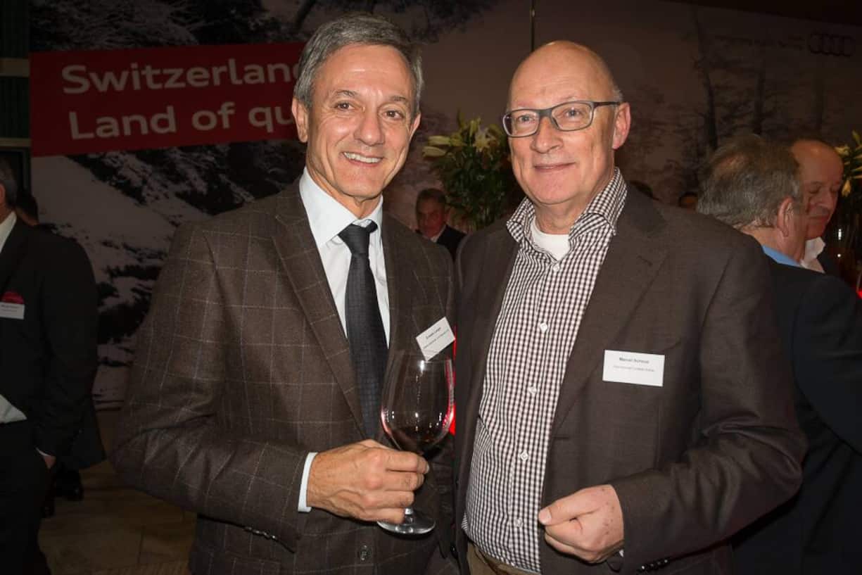 Ernesto Larghi, AMAG; Marcel Schmid, International Football Arena