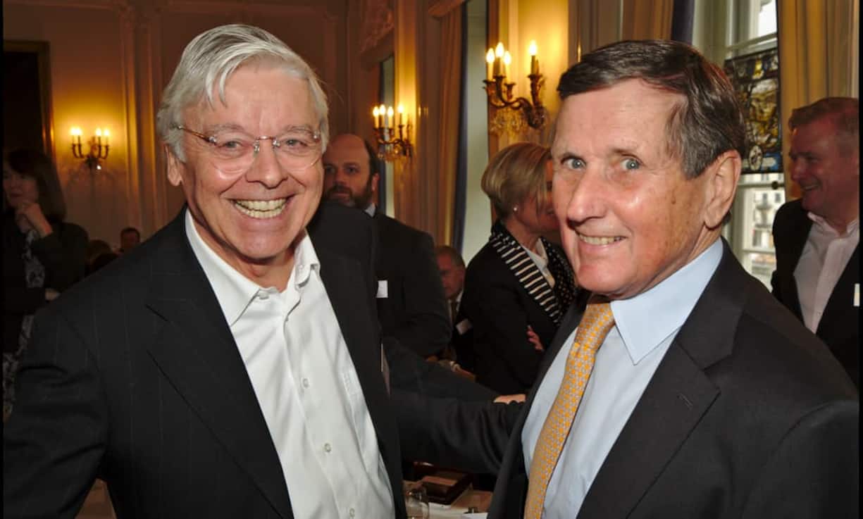 Peter F. Weibel, Chariman, University of Zurich Foundation;
Hans Nater, Partner, Nater Dallafior Rechtsanwälte