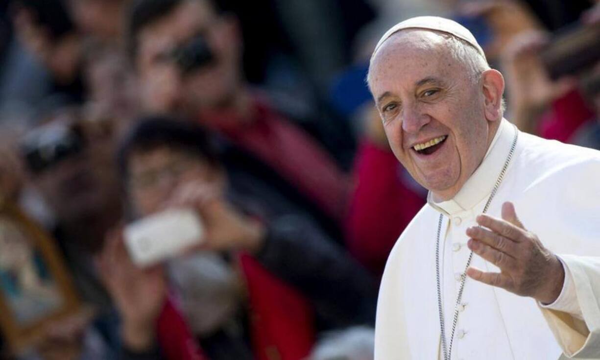 Papst Franziskus ist auf Platz vier....