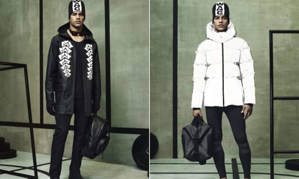 Wie zum Beispiel Jacken, die im Dunkeln fluoreszieren.Bilder: H&M