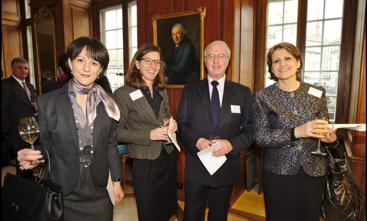 Marlene Uetz, Commercial Director, I.J. Martin & Co.;
Ursula Barnett, Director, Swiss Reinsurance Company;
Iain Martin, Managing Director, I.J. Martin & Co.;
Diane de Saint Victor, General Counsel, ABB