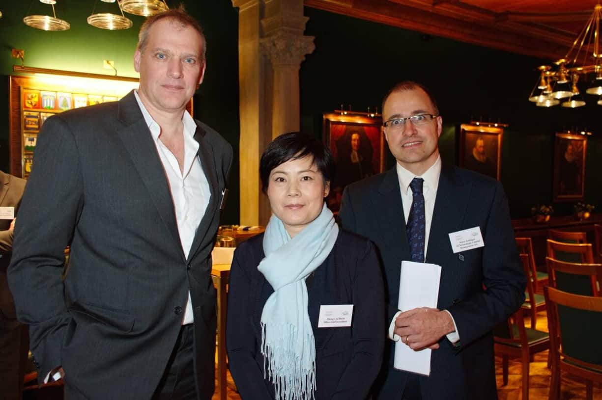 Daniel Wehrli, MBA/INSEAD; Zheng Gu Buechi, CEO, Silberwald GmbH; Peter Zollinger, Head of Legal & Compliance, SCM Strategic Capital Management AG.