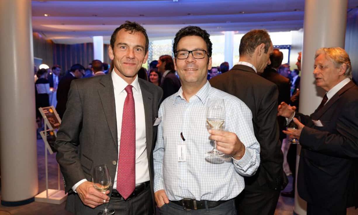 v.l.n.r. Beat Seger; KPMG AG, Jean-Jacques Pugliese; Alpiq Infra AG