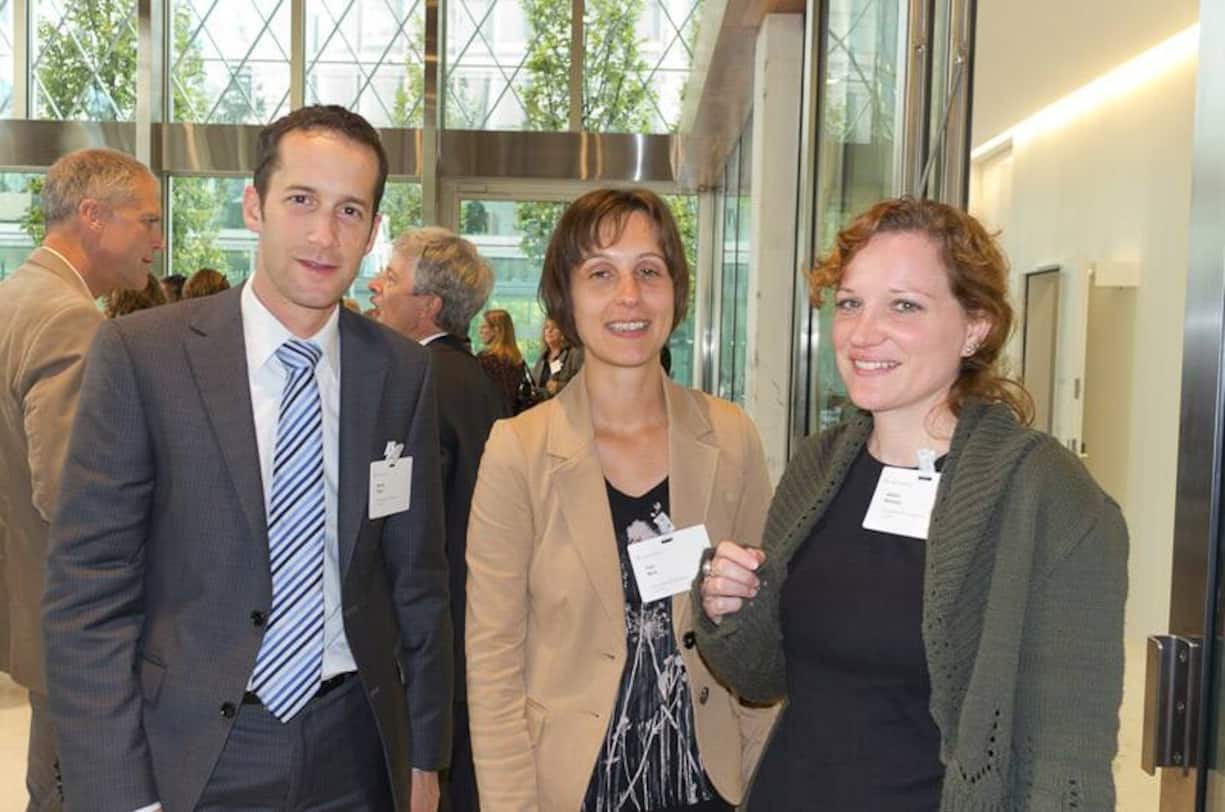 Phiip Wernli, Cofely AG; Nora Fehr; Andrea Adam, Pfadibewegung Schweiz