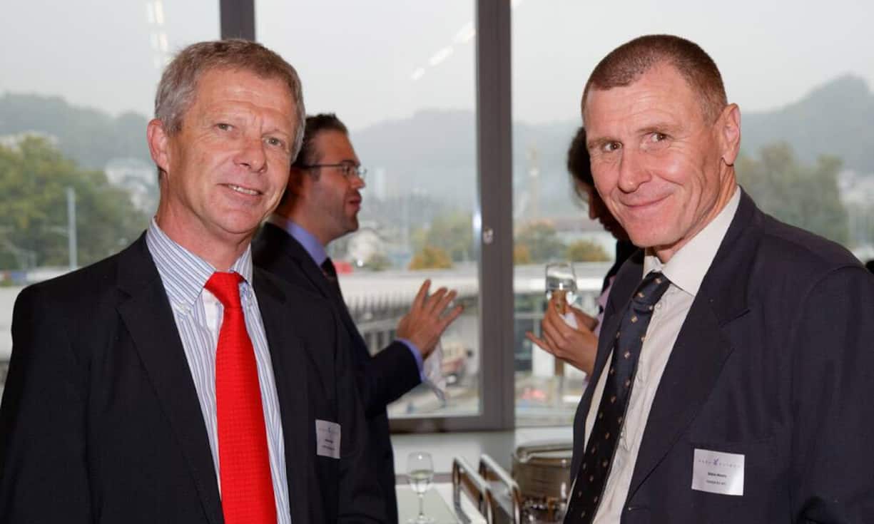 v.l.n.r. Daniel Affolter; AOPA Switzerland AG, Martin Stähli; Rabbit-Air AG.