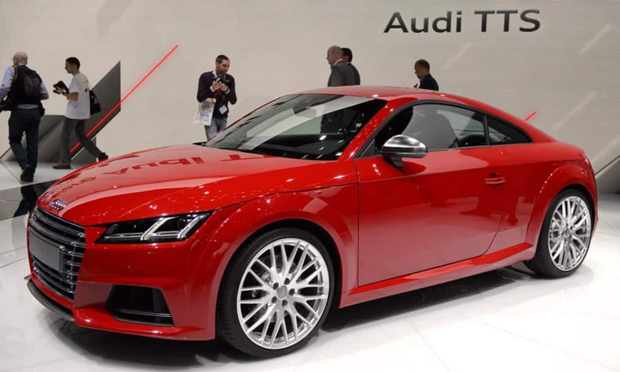 Auch Audi zeigt eine Reihe von Premieren: So den neuen Audi TTS, ...