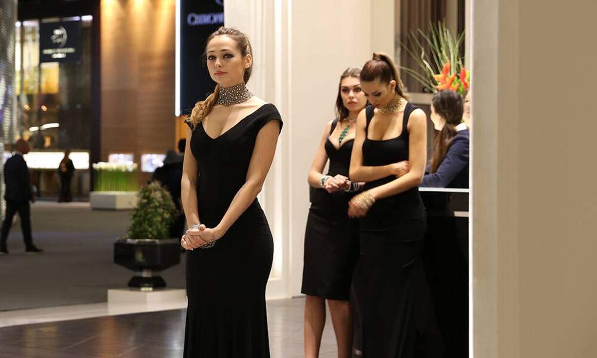 Hübsch anzusehen: der Stand von Jacob & Co.