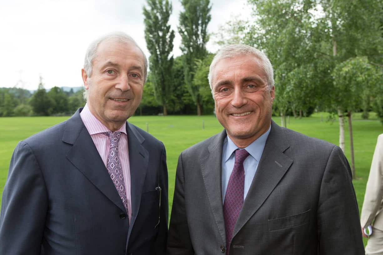 Aloys Hirzel, Hirzel.Neef.Schmid. Konsulenten AG; Ronald Sauser, CEO, Leonardo & Co.