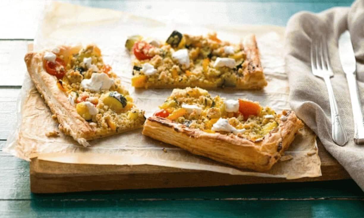 HelloFresh Tag 3: So soll der Gemüsekuchen aussehen.HelloFresh