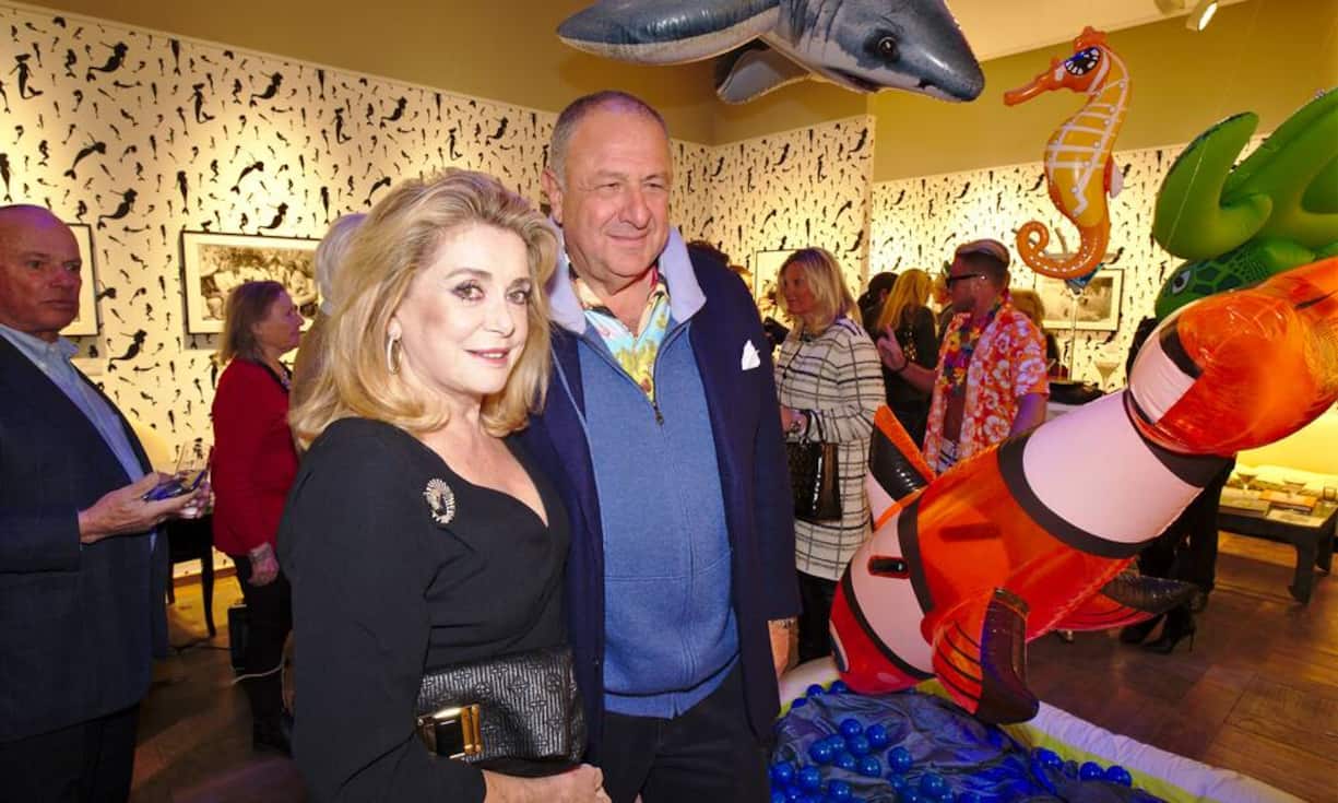 Catherine Deneuve;
Jean Pigozzi