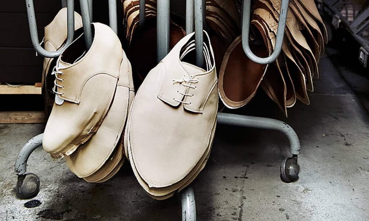 2. Das «Upper» – das Oberteil des Schuhs.