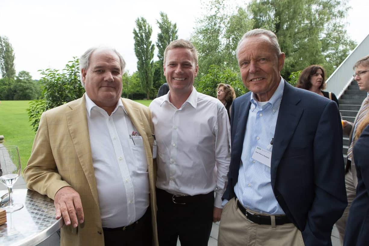 Fritz Kläy, Inhaber, Kläy + Co AG SAFOS-Systeme; Pius Walker, Inhaber, Walker Agentur; Jean-Pierre Huwyler, Berater