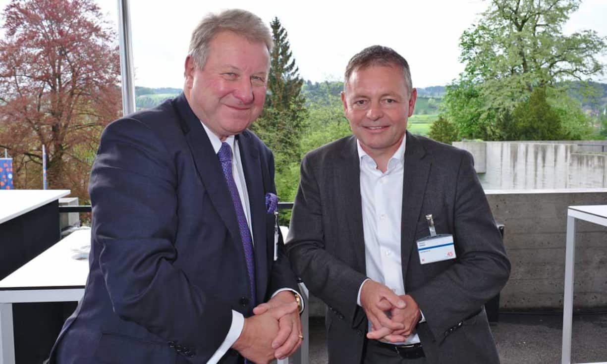 Björn Johansson, Chairman & CEO, Dr. Björn Johansson Associates;
Thomas Sieber, VR-Präsident, Salt.