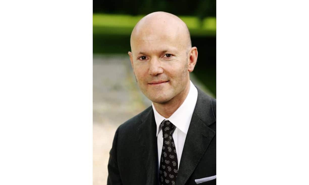 ..., dem CEO Corporate Solutions, Agostino Galvagni (Bild) und dem CEO Life Capital, Thierry Léger.Keystone/Swiss Re