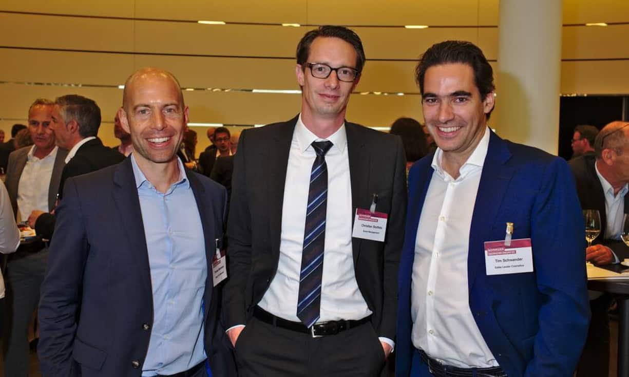 Thomas Akermann, Leiter Marketing und Verkauf, Ringier Print Adligenswil AG;
Christian Stoffels, Global Marketing Manager, Emmi Group;
Tim Schwander, Brand Manager, Clinique Cosmetics
