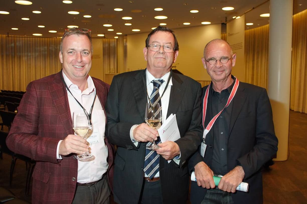 Lorenz Harzenmoser, CEO, RIWAX-Chemie AG; Kurt Beer, Beer Anwälte; Hannes Schmid, Schmid + Zoller GmbH