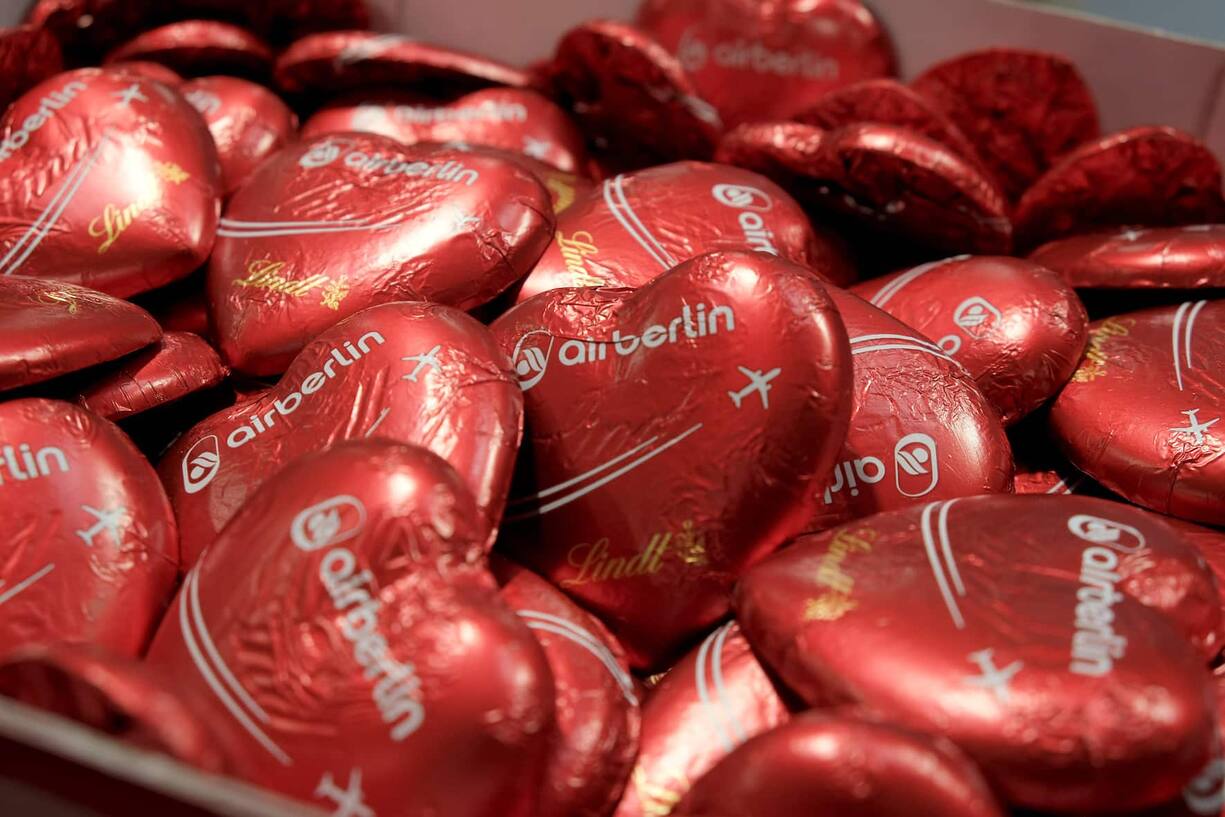 Air Berlin Schokoherz