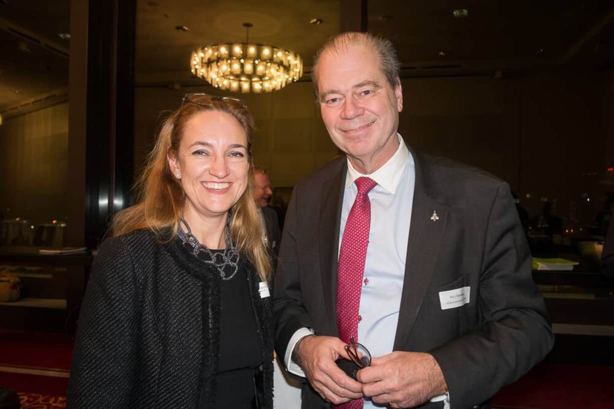 Amelie Engström, Key Capital AG; Mats Rönneskog, Lombard International Assurances