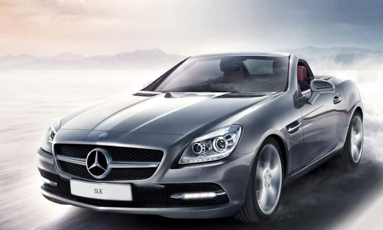 Mercedes SLK Verkäufe gingen um 42,0% zurück. Mit 313 verkauften Modellen jedoch immer noch der vierte Platz.