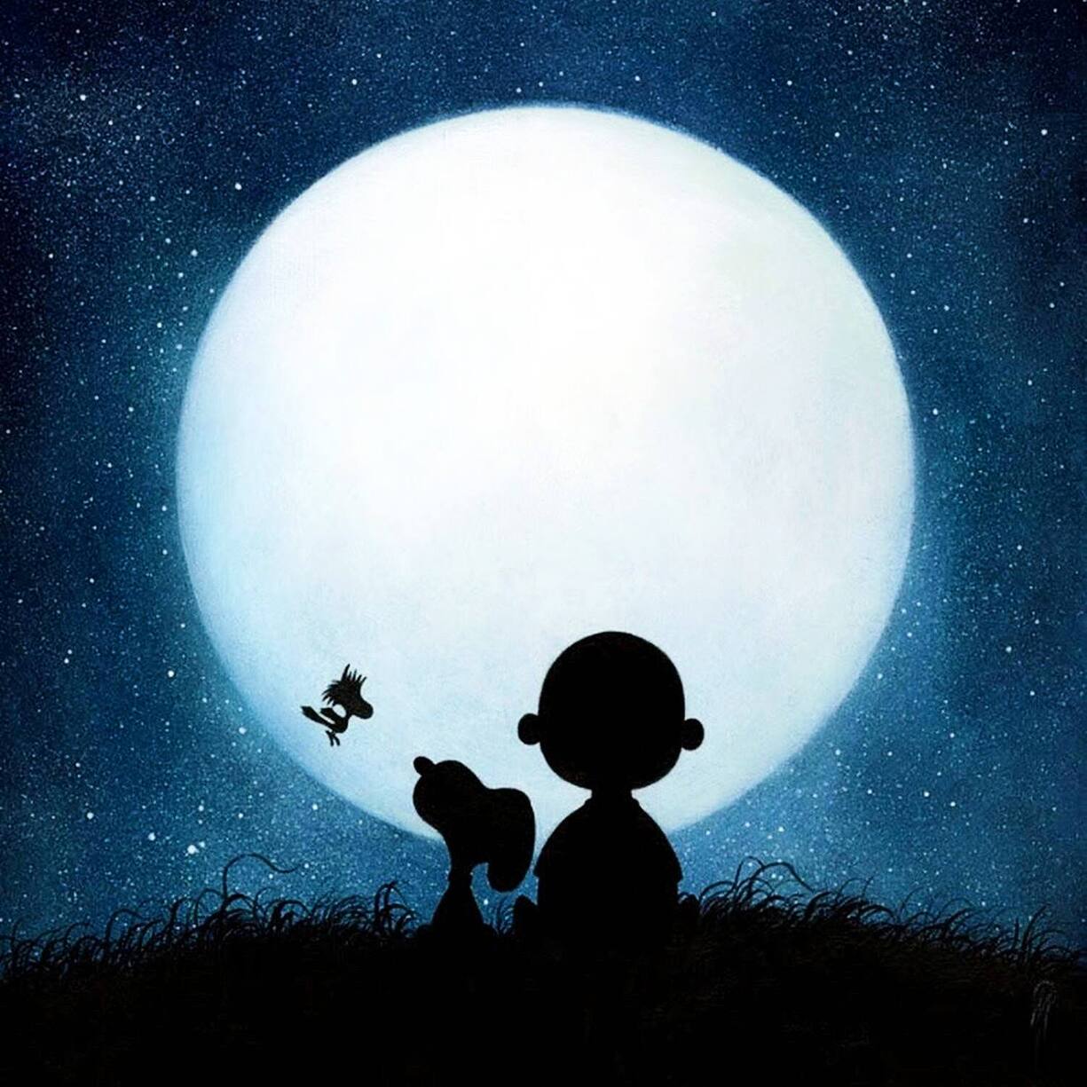 Snoopy macht Uhrenfans mondsüchtig.