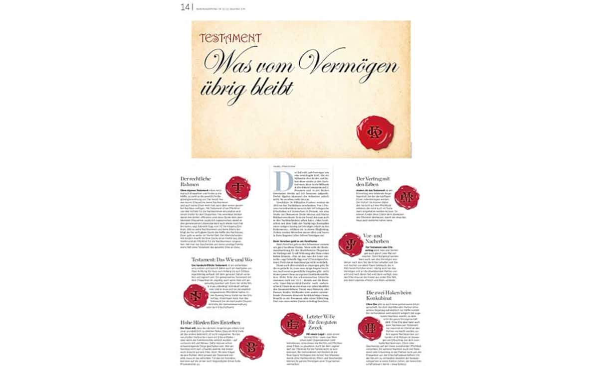 Special «Familie» vom 22.Dezember 2015.